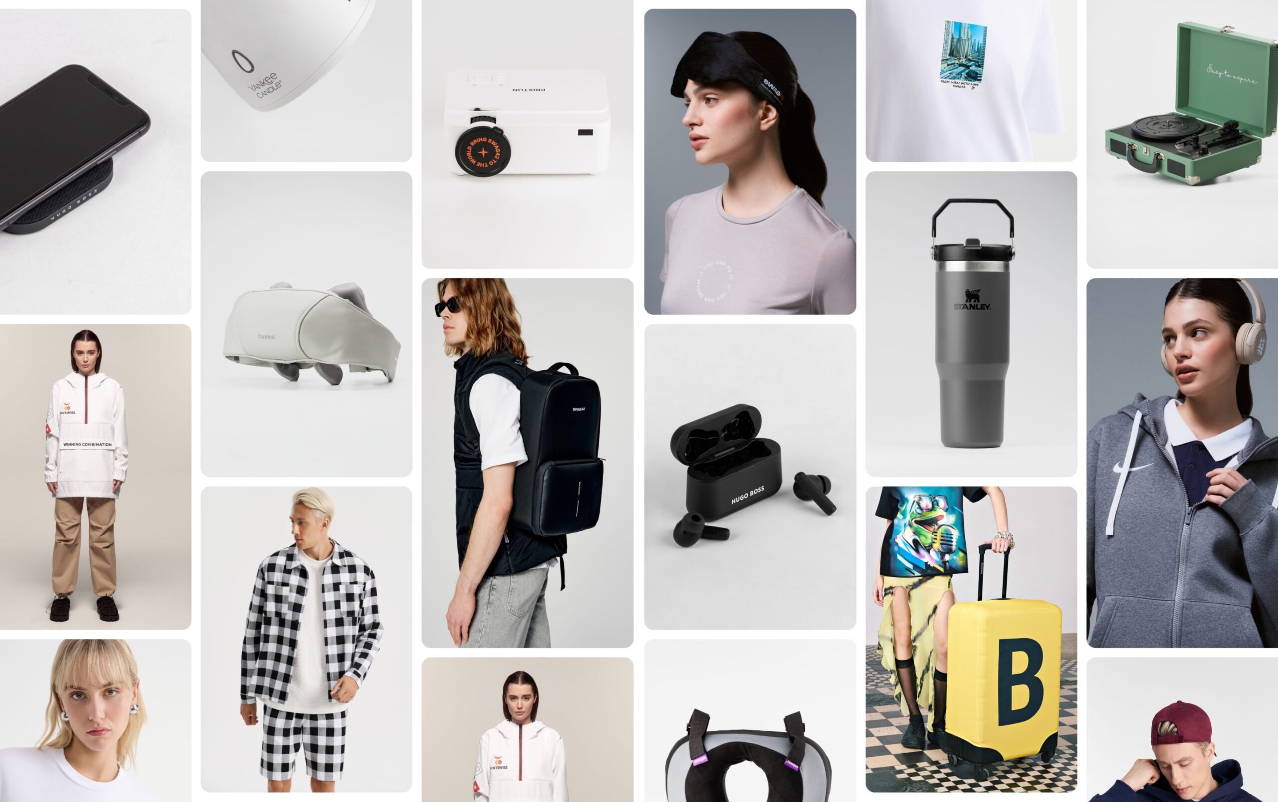 Fashion and beauty essentials for 2025 including clothing, accessories, and skincare