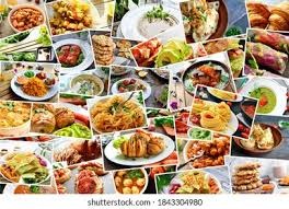 Food trends 2025 including plant-based meals, gourmet coffee, healthy snacks, and global fusion recipes